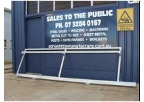 Awkward Sloping Driveway? Custom Made Sliding Gates - 1/4