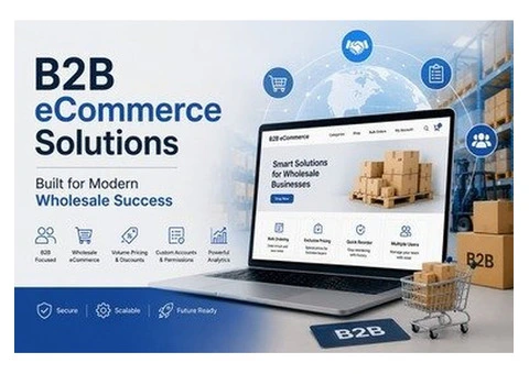 B2B eCommerce Solutions Built for Modern Wholesale Success