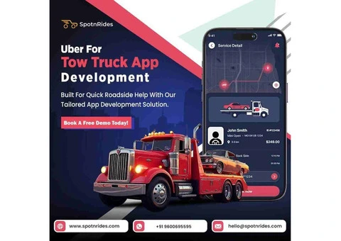 Uber for Tow Trucks App Solution – Scale Your Towing Business