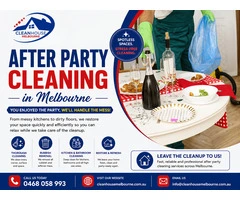 Trashed House Post-Party? Urgent Clean Up Melbourne Wide