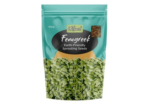 Buy Untamed Health Earth-Friendly Sprouting Seeds Fenugreek 100 gm Australia