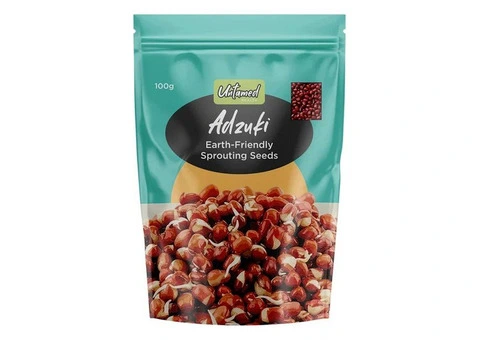 Buy Untamed Health Earth-Friendly Sprouting Seeds Adzuki 100 gm Australia