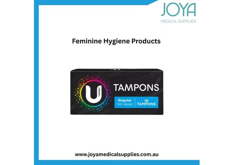 Buy Feminine Hygiene Products in Australia - Joya Medical Supplies