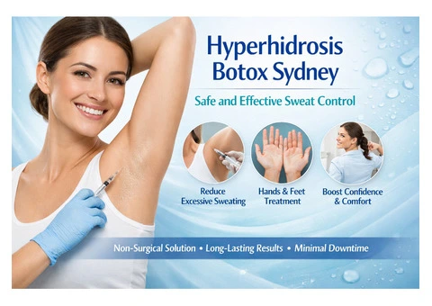 Hyperhidrosis Botox Sydney: Safe and Effective Sweat Control
