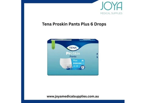 Buy Tena Proskin Pants Plus 6 Drops - Joya Medical Supplies | Australia