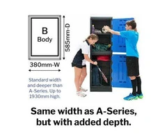 Plastic Storage Locker that Australia Chooses for Low-Maintenance Storage