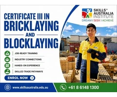 Get Job-Ready with Cert 3 Bricklaying and Blocklaying Training