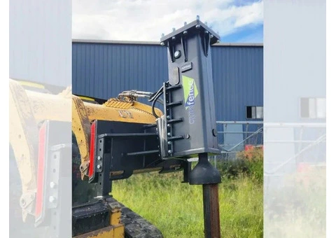 ThunderPro Fence Post Hammer & Excavator Post Driver by QuikFence