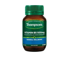 Buy Thompson's Vitamin B5 500 mg 60 Tablets Australia