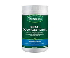 Buy Thompson's Omega 3 Odourless Fish Oil 400 Capsules Australia