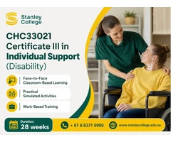 Build Job-Ready Skills with Cert 3 Individual Support Disability