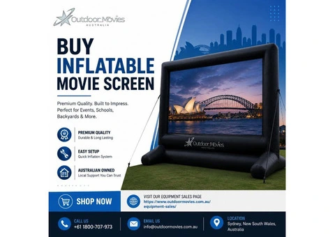 Buy Inflatable Movie Screen – Professional Outdoor Cinema Equipment