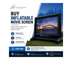 Buy Inflatable Movie Screen – Professional Outdoor Cinema Equipment