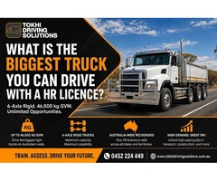Biggest Truck You Can Drive With a HR Licence in Australia