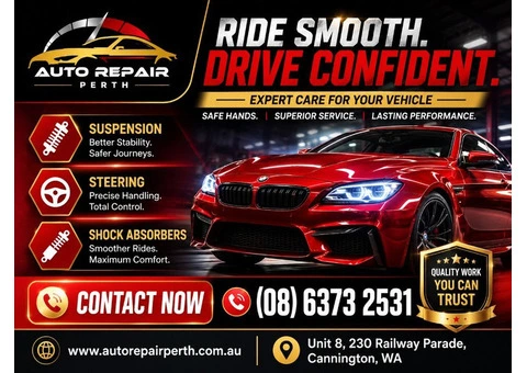 Ready to Feel the Difference? Book Your Shock Absorber Service