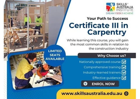 Join Carpentry Classes Near You – Learn From Industry Experts!