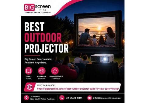 Inflatable Movie Screen Hire for Outdoor Events in Sydney