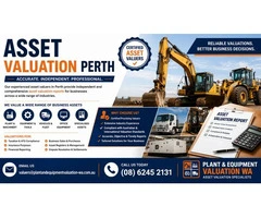 Asset Valuation Perth – Certified Asset Valuers for Accurate Business Asset Assessments
