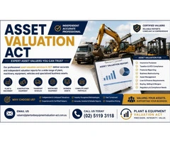Asset Valuation ACT – Independent Asset Valuation Services in Canberra