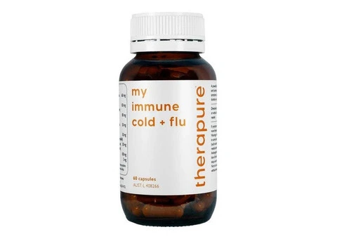 Buy Therapure My Immune Cold + Flu 60 Capsules Australia