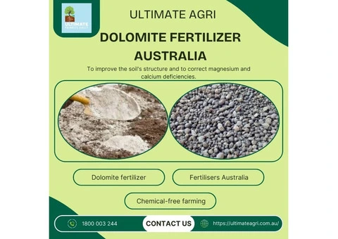 Dolomite fertiliser