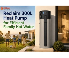 Reclaim 300L Heat Pump for Efficient Family Hot Water