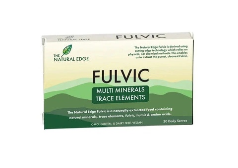 Buy The Natural Edge Fulvic Multi Minerals Trace Elements 30 Capsules Australia