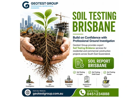 Soil Testing Brisbane – Professional Geotechnical Services