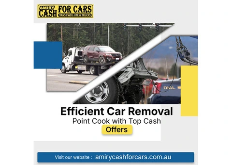 Efficient Car Removal Point Cook with Top Cash Offers