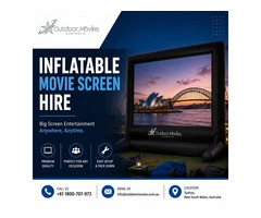 Inflatable Movie Screen Hire for Outdoor Events Across Sydney