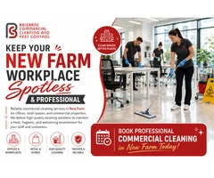 Commercial Cleaning New Farm | Top Rated Office Cleaning New Farm
