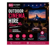 Outdoor Cinema Hire Near Me – Create Unforgettable Movie Nights