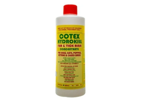 Cotex Hydrokill Flea and Tick Rinse Concentrate