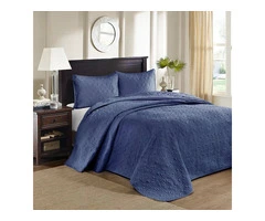 Quebec 3-Piece Quilted Reversible Bedspread Collection