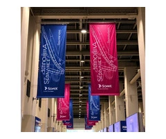 Rise above the competition with custom event ceiling displays