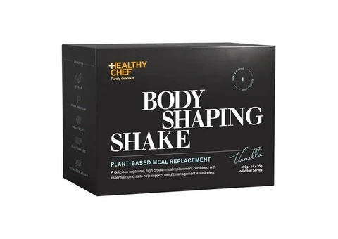Buy The Healthy Chef Body Shaping Shake Vanilla 35 gm x 14 Sachets Australia