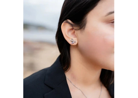 Lab-Grown Diamond Stud Earrings