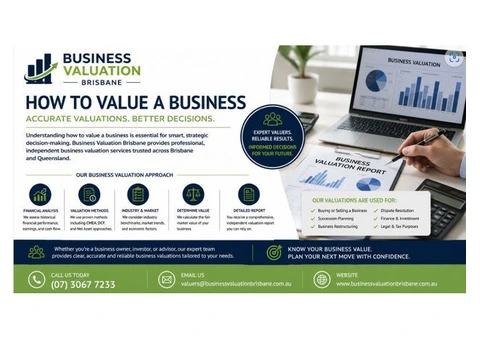 How to Value a Business – Expert Business Valuation Services in Brisbane