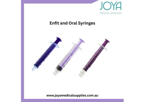 Buy Enfit and Oral Syringes in Australia - Joya Medical Supplies