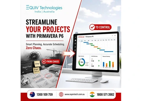 Streamline Your Projects with Primavera P6 Australia