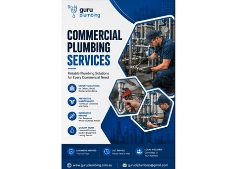 Professional Commercial Plumbing Services You Can Trust