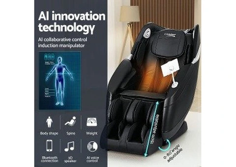 Livemor Massage Chair – Premium 3D Electric Recliner by Wood Factory Australia - 1/4