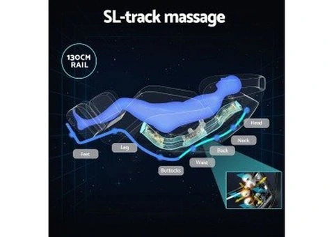 Livemor Massage Chair – Premium 3D Electric Recliner by Wood Factory Australia - 3/4