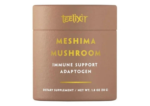 Buy Teelixir Organic Meshima Mushroom Powder 50 gm Australia
