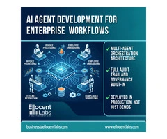 AI Agent Development for Enterprise Workflows — Ellocent Labs