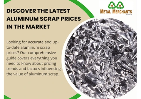 Aluminum Scrap Price | Competitive Rates for Aluminium Recycling - Metal Merchants
