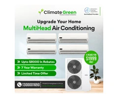 MULTI-HEAD AIR CONDITIONING SPECIAL – 4 HEADS FROM $1,999*