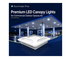 Premium LED Canopy Lights for Commercial Outdoor Spaces AU