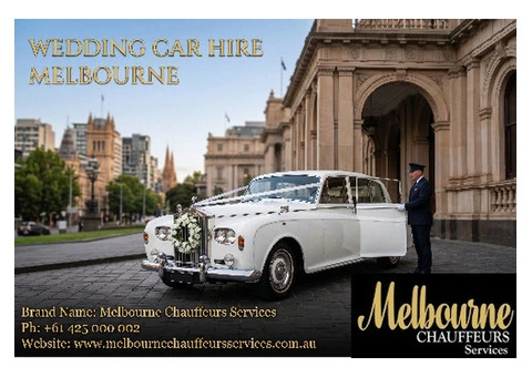 Wedding Car Hire Melbourne | Melbourne Chauffeurs Services