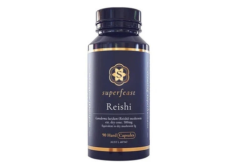 Buy Superfeast Reishi 90 Capsules Australia